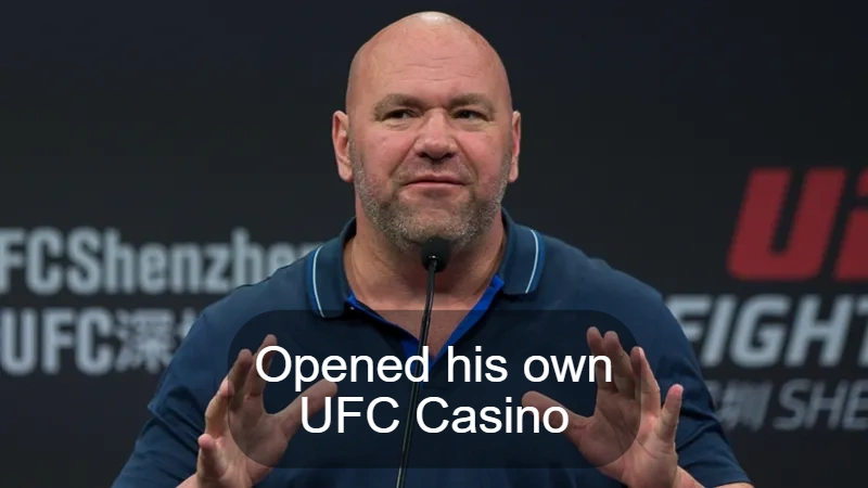 Dana White UFC Gambling